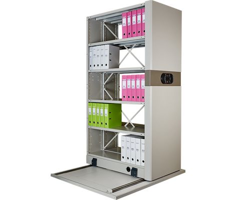 Мобильный архивный стеллаж